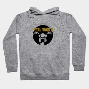 Real World on Bike Hoodie